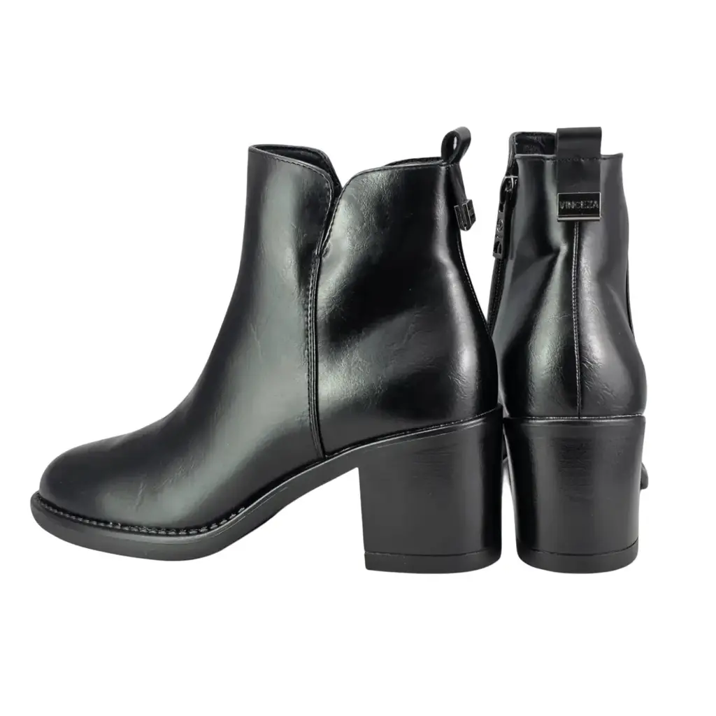 Botki damskie VINCEZA 58650 Czarny - miniatura 6