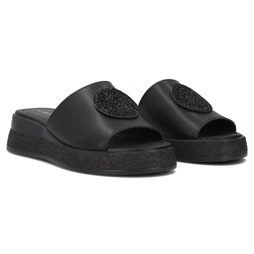 Klapki FILIPPO DK6987/25 Czarny