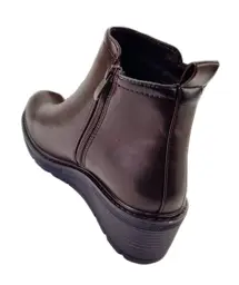 Botki na koturnie VINCEZA 84802 Brązowy - zdjęcie 3