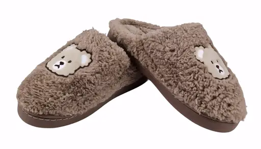 Kapcie damskie Klapki 23PA98-6625 c.brązowy - zdjęcie 3