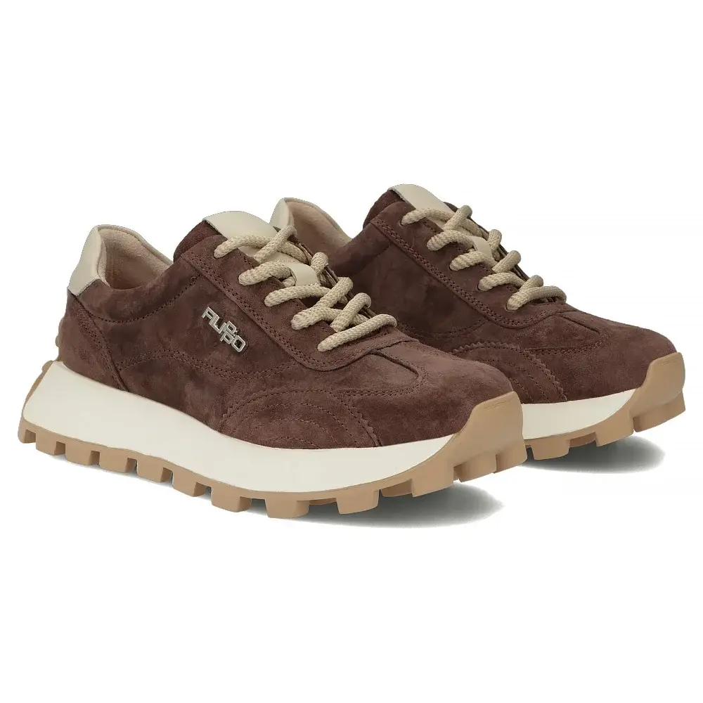 Sneakersy damskie skórzane FILIPPO DP7498 - miniatura 5