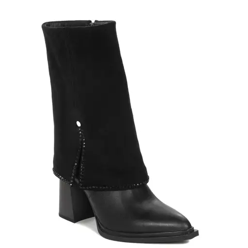 Botki damskie skórzane MACIEJKA K7206-02/00-8 - zdjęcie 2