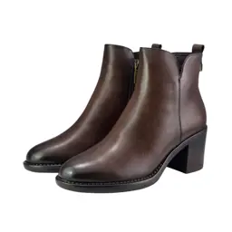 Botki damskie VINCEZA 58650 Brąz - zdjęcie 2