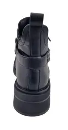 Botki skórzane VINCEZA 39951 skóra Czarny