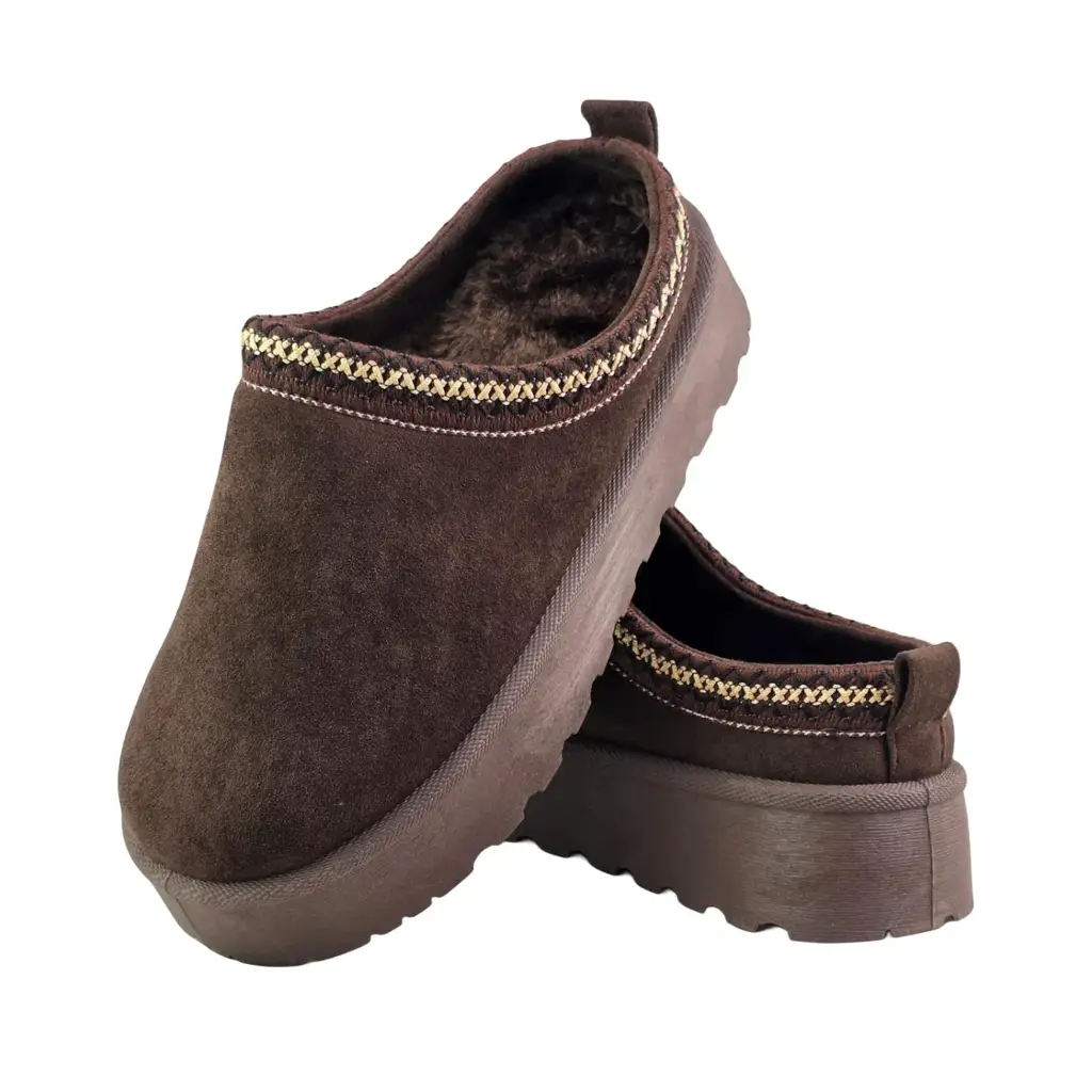 Wsuwane buty damskie zimowe NEWS 9248 Czarny - miniatura 4