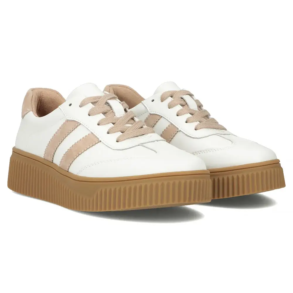 Sneakersy damskie skórzane FILIPPO DP6776 - miniatura 4