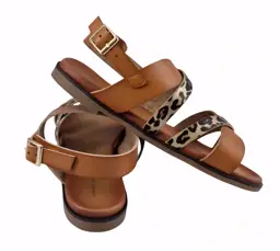 Sandał SERGIO LEONE SK086H Camel - zdjęcie 3