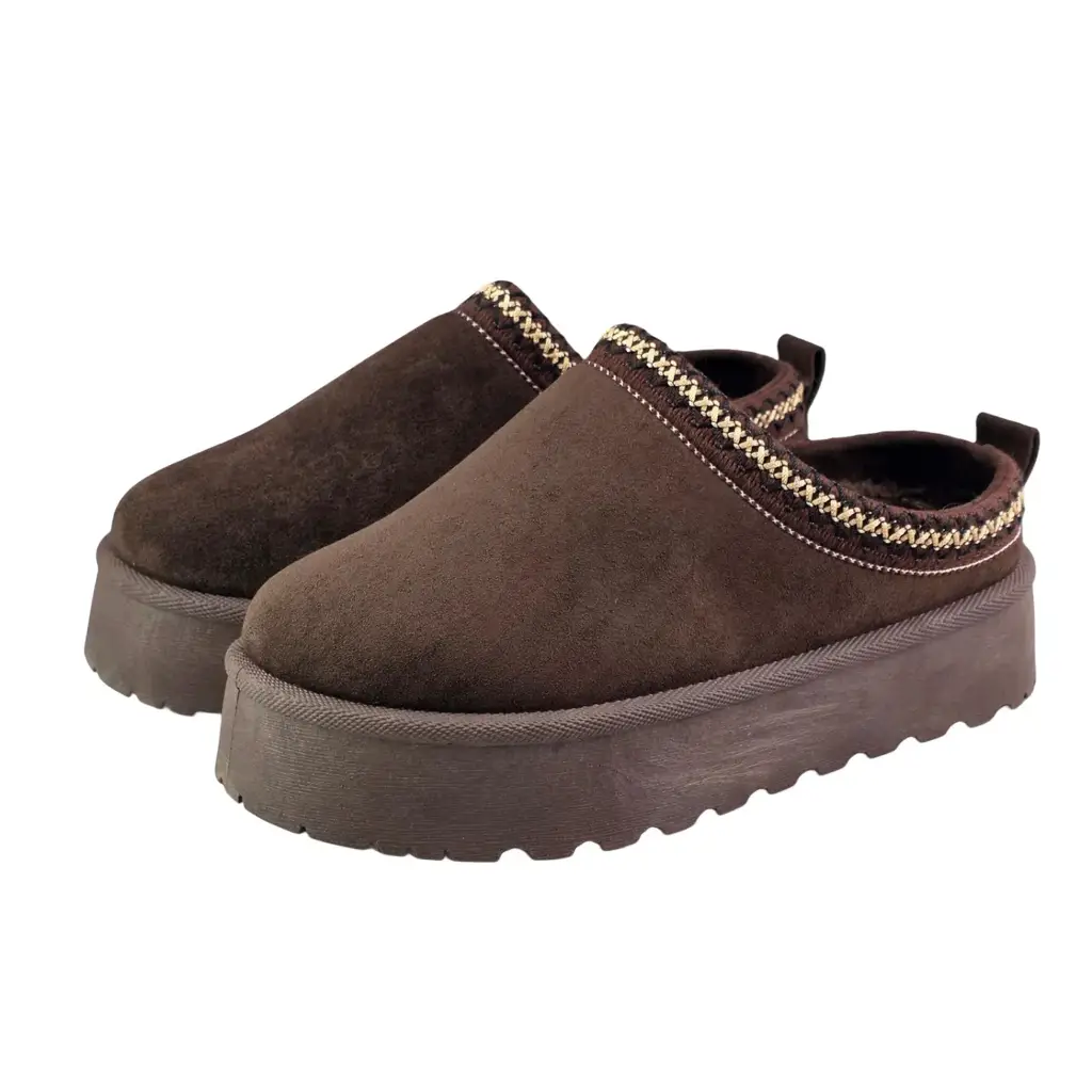 Wsuwane buty damskie zimowe NEWS 9248 Czarny - miniatura 2