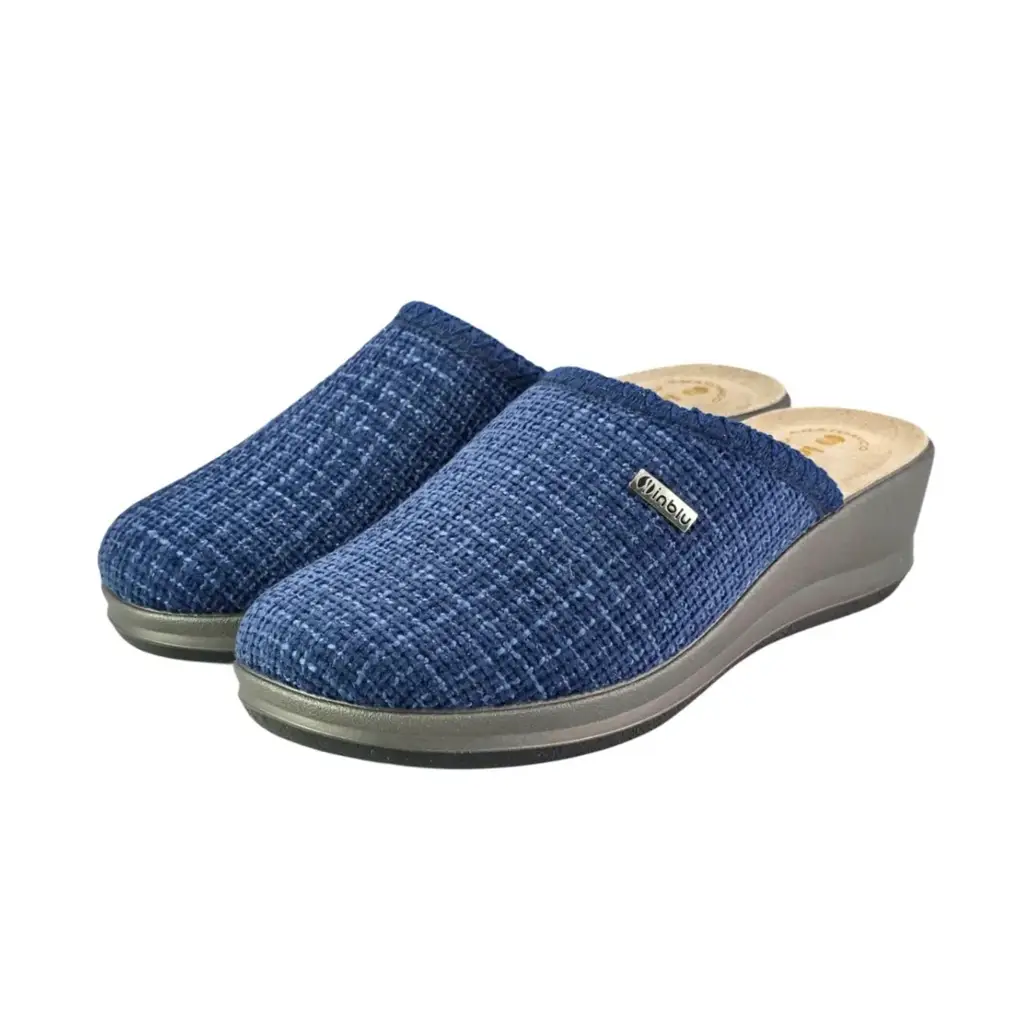 Pantofle damskie INBLU GI000032 Granatowy - miniatura 3