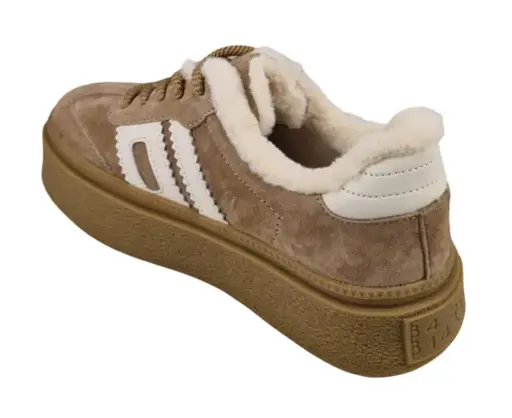 Ocieplane sneakersy VINCEZA 79556 skóra - zdjęcie 3