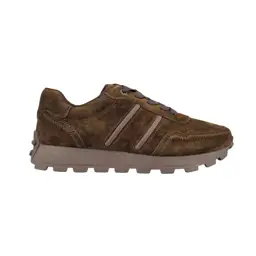 Skórzane sneakersy damskie zamszowe D&A 7101 - zdjęcie 1
