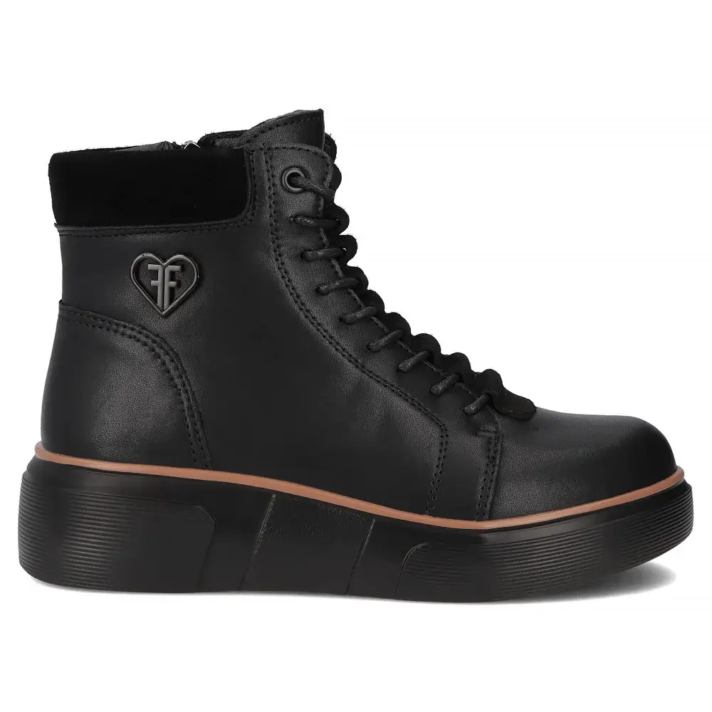 Botki skórzane FILIPPO DBT7128 - zdjęcie 5