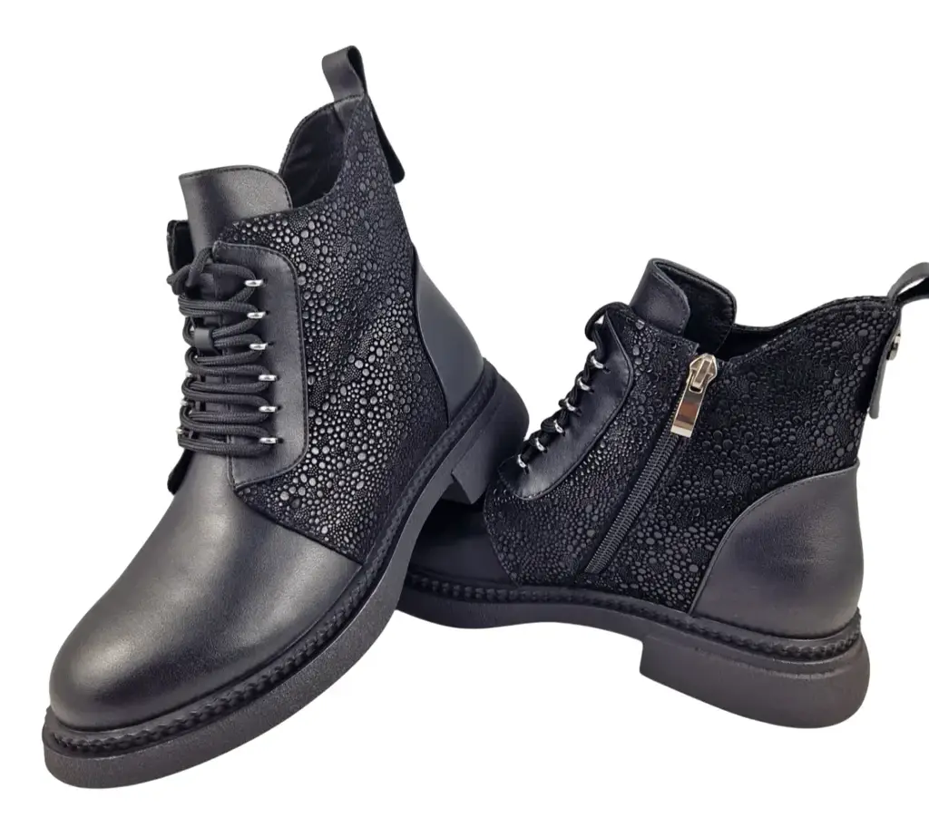 Botki skórzane ESTETIC CR52-612 - zdjęcie 6