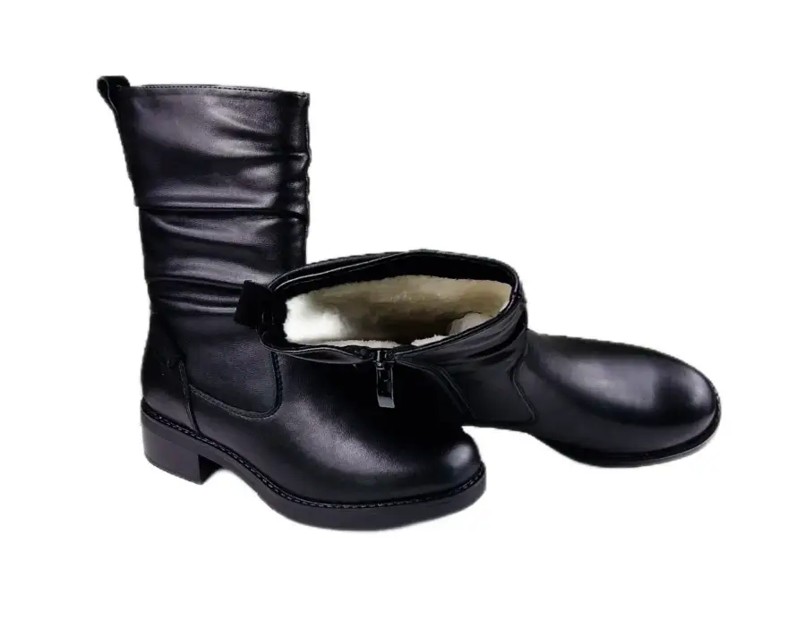 Botki skórzane SERGIO LEONE BT283-S - zdjęcie 7