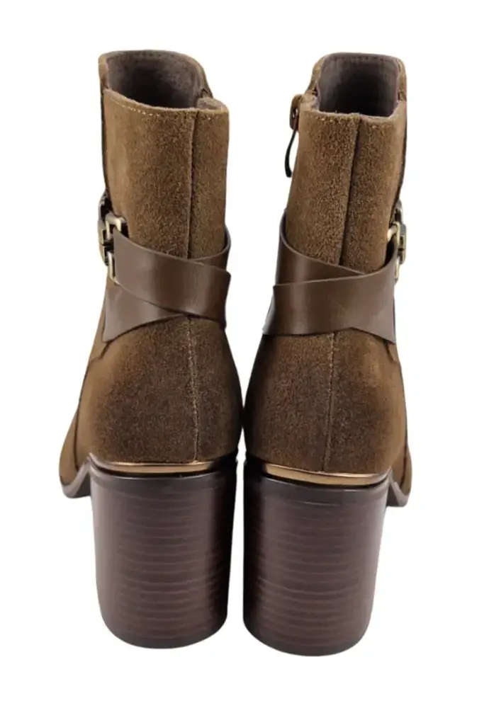 Botki skórzane SERGIO LEONE BT25384-S - zdjęcie 10