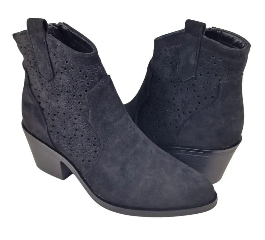 Botki z wycinką ESTETIC D-729 - zdjęcie 12