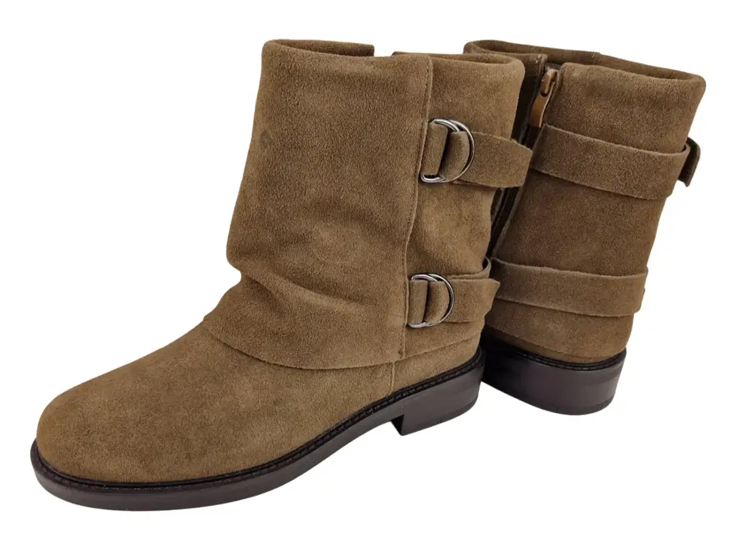Botki zamszowe SERGIO LEONE BT25556-S - zdjęcie 11