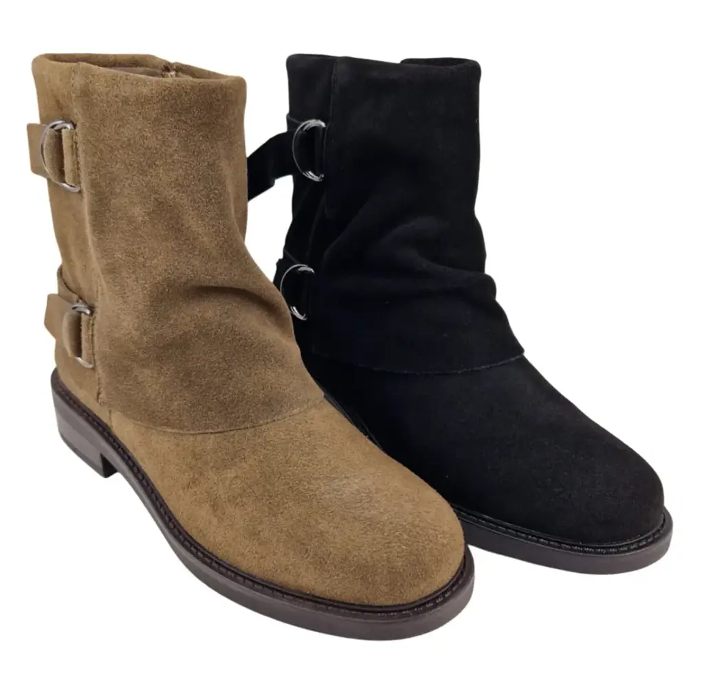 Botki zamszowe SERGIO LEONE BT25556-S - zdjęcie 14