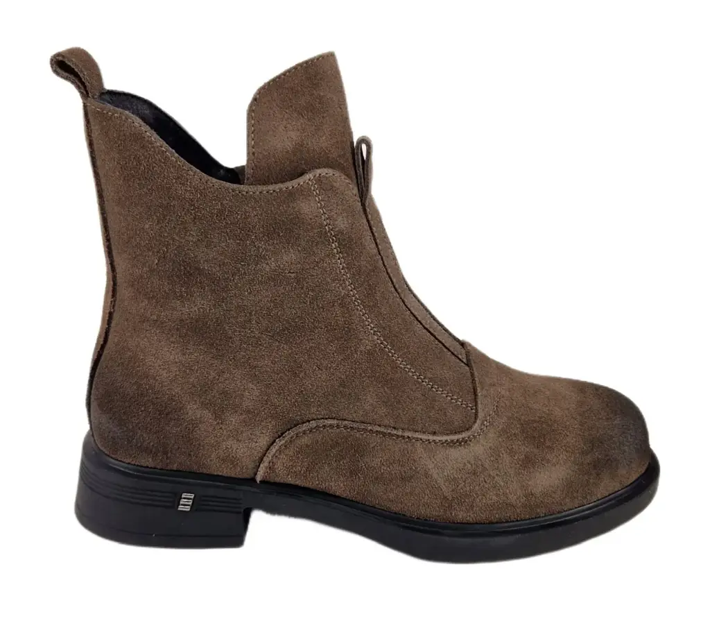 Skórzane botki D&A CR42-159 - zdjęcie 4