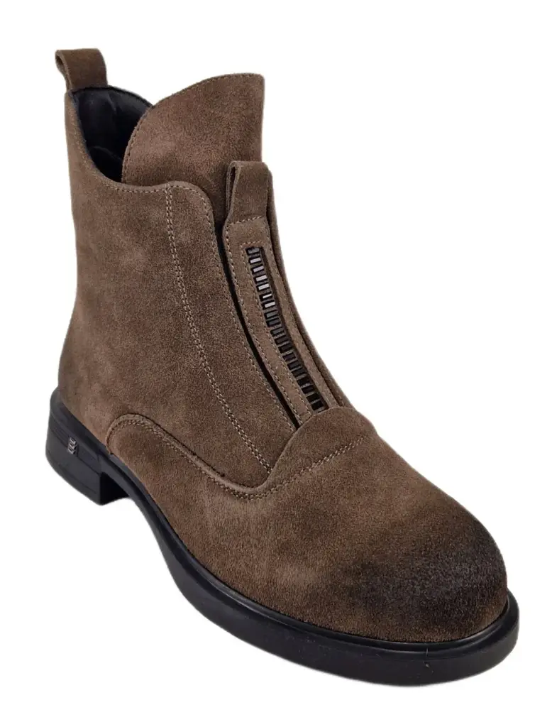 Skórzane botki D&A CR42-159 - zdjęcie 5