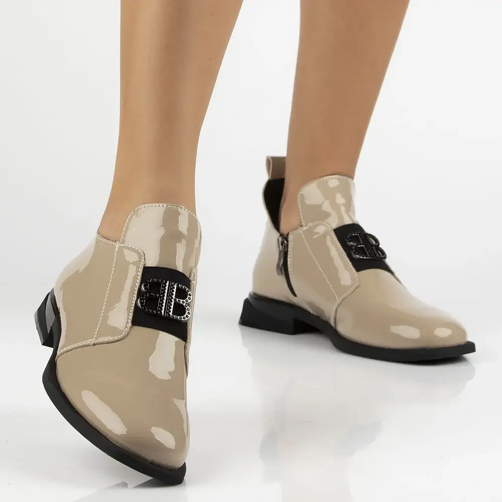 Skórzane botki damskie FILIPPO DBT4763 - zdjęcie 10
