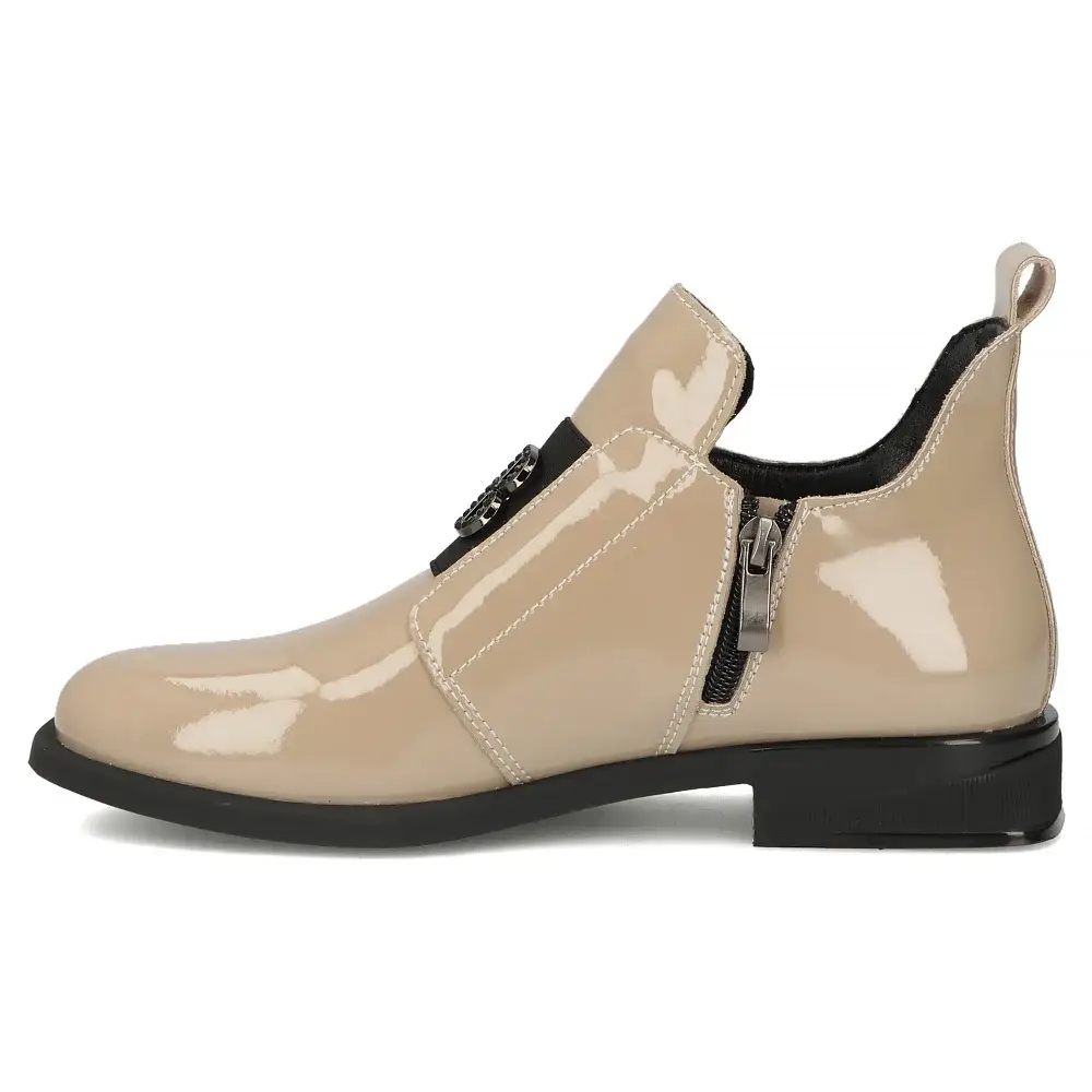 Skórzane botki damskie FILIPPO DBT4763 - zdjęcie 9