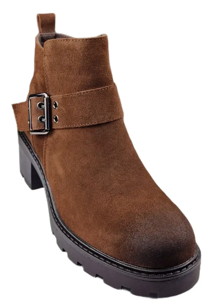 Skórzane botki SERGIO LEONE BT720-S - zdjęcie 5