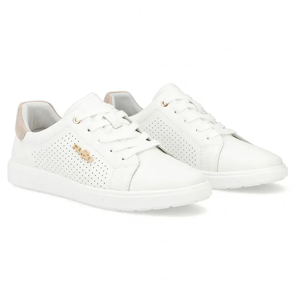 Sneakersy damskie skórzane FILIPPO DP6738 - zdjęcie 4