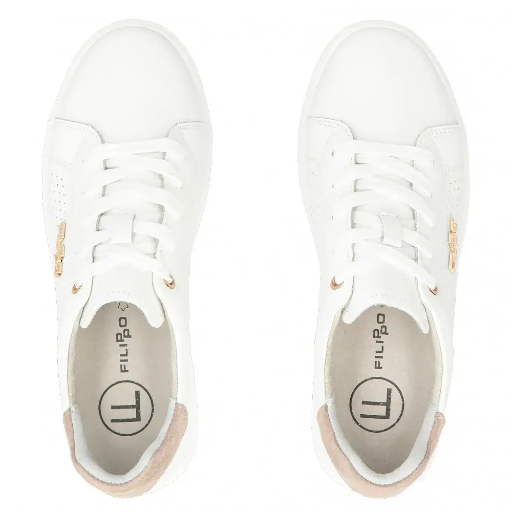 Sneakersy damskie skórzane FILIPPO DP6738 - zdjęcie 5