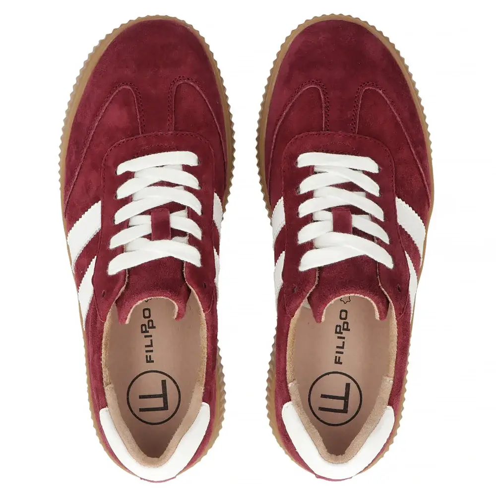 Sneakersy Damskie Skórzane FILIPPO DP6776 - zdjęcie 4