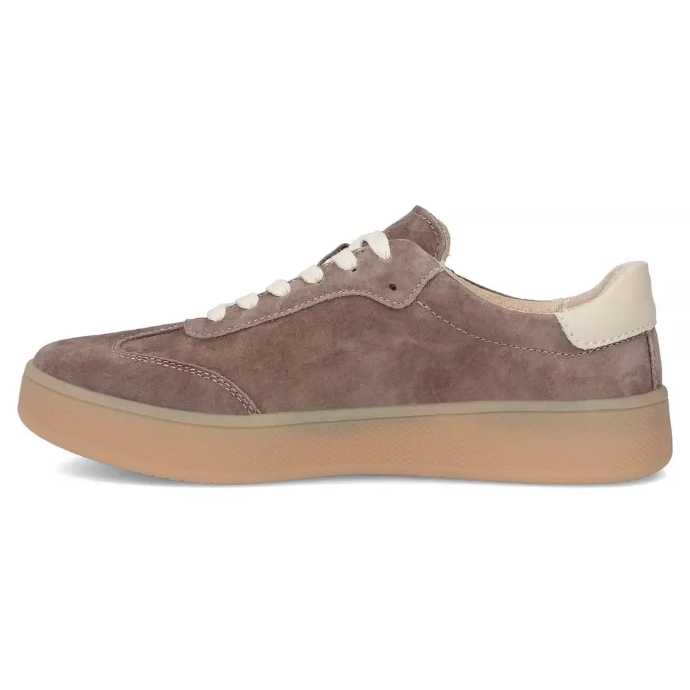 Sneakersy damskie skórzane FILIPPO DP7543 c.brązowy - zdjęcie 2