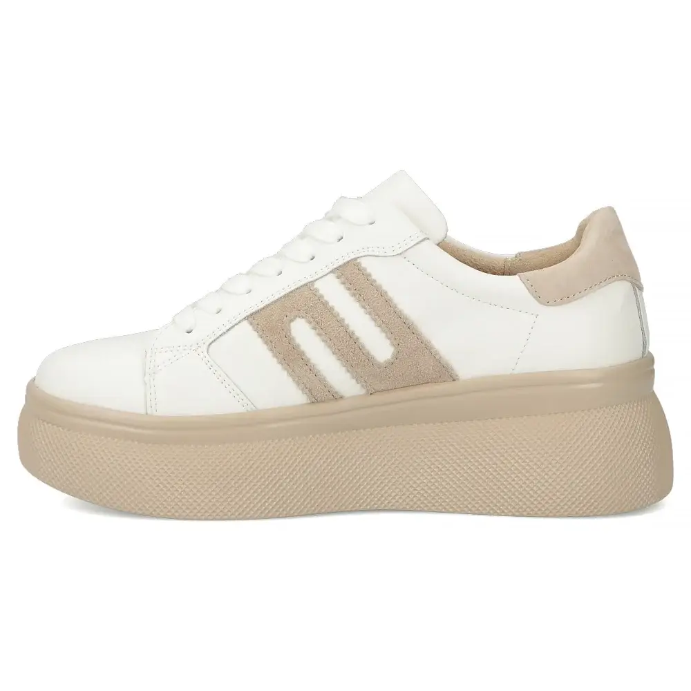 Sneakersy damskie skórzane FILIPPO DP7175 - zdjęcie 3