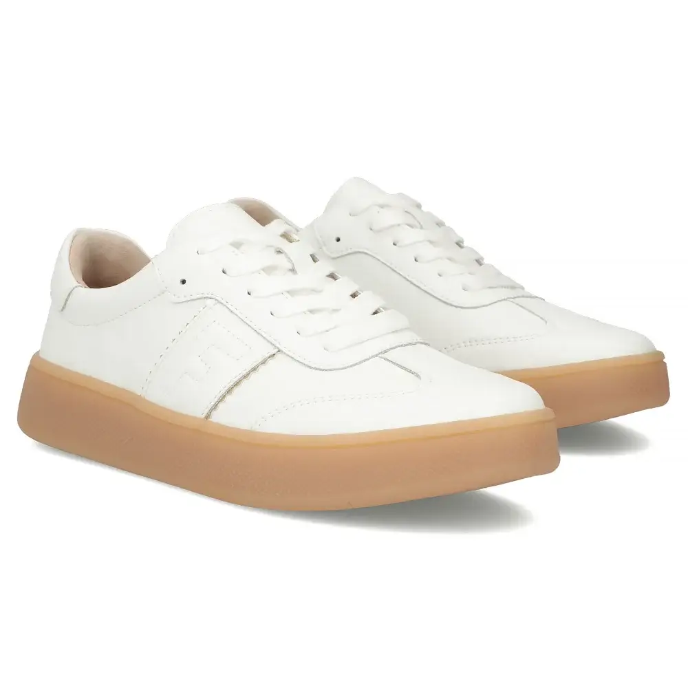 Sneakersy damskie skórzane FILIPPO DP7543 - zdjęcie 4