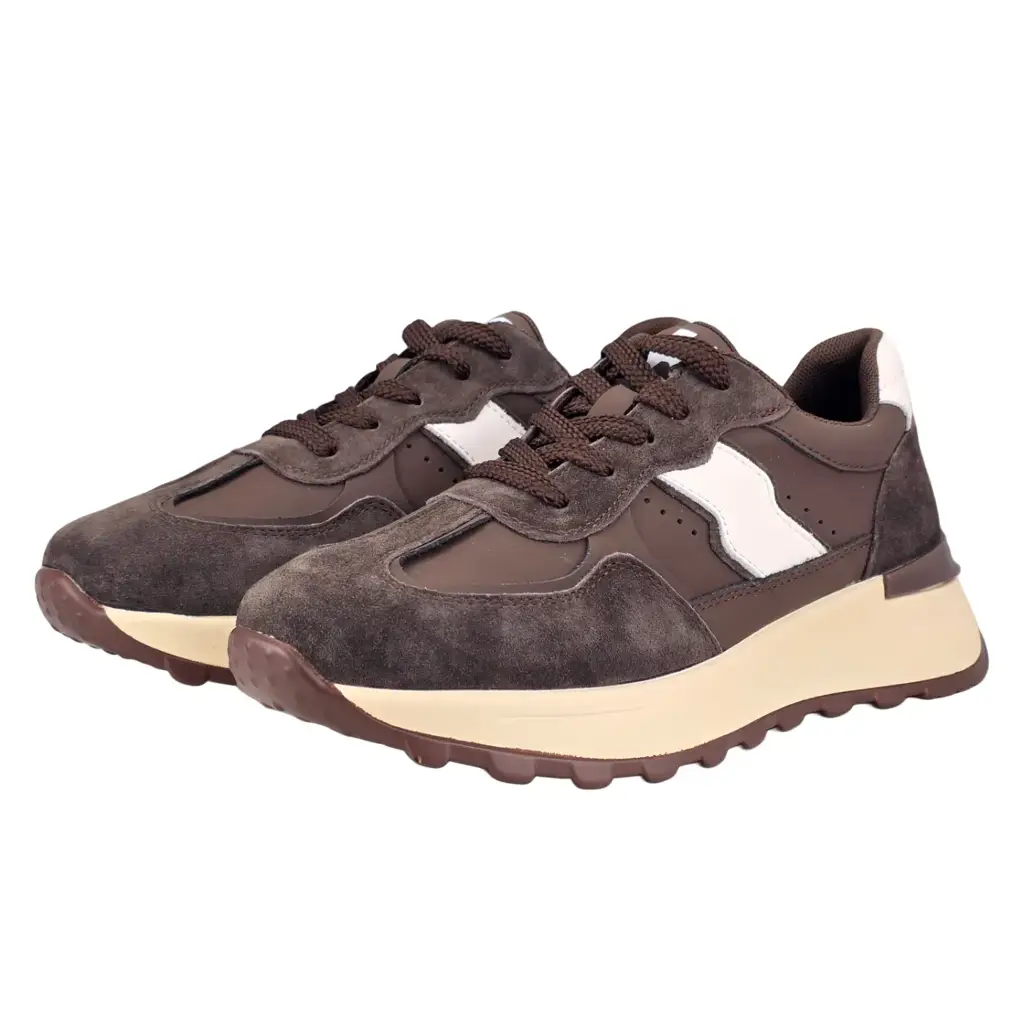 Sneakersy damskie skórzane VINCEZA 66925 - zdjęcie 3