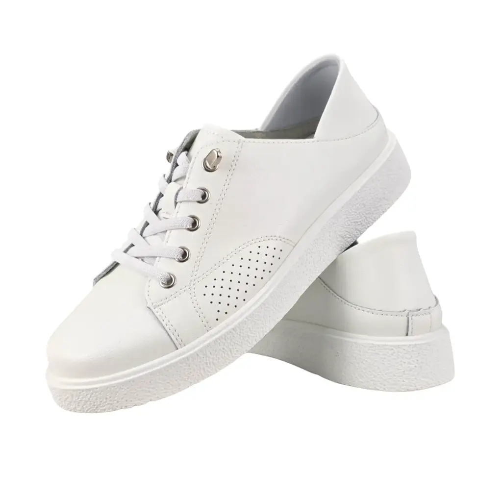 Sneakersy damskie skórzane VINCEZA 79590 - zdjęcie 5