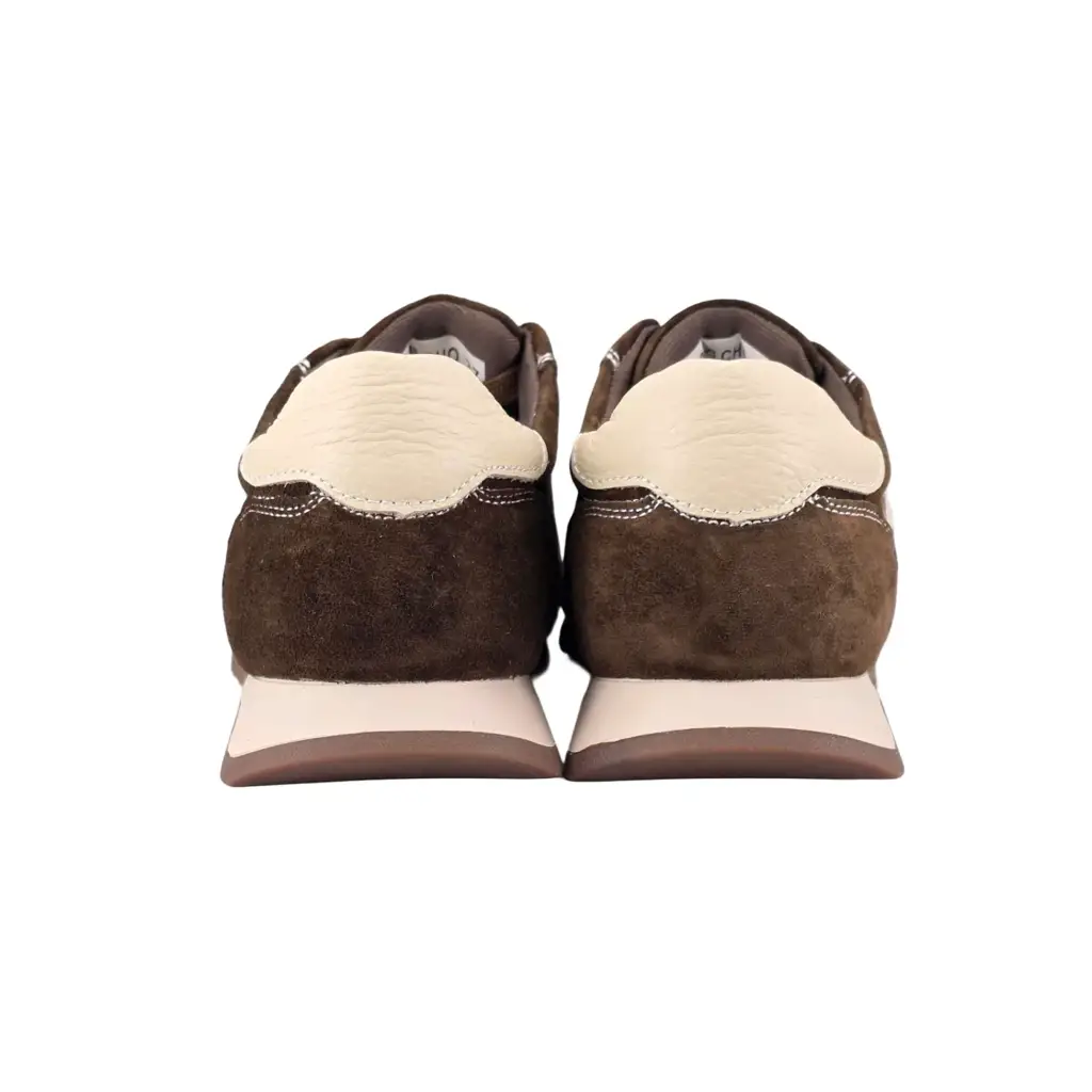 Sneakersy damskie skórzane VINCEZA 79638 czekolada skóra - zdjęcie 6