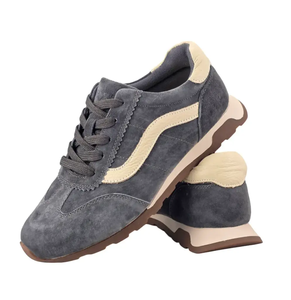 Sneakersy damskie skórzane VINCEZA 79638 skóra - zdjęcie 2