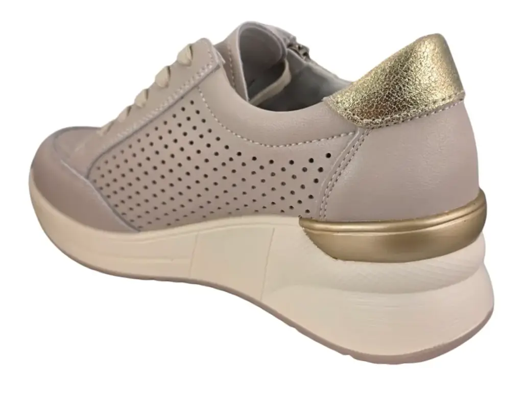 Sneakersy damskie skórzane VINCEZA 95403 - zdjęcie 7