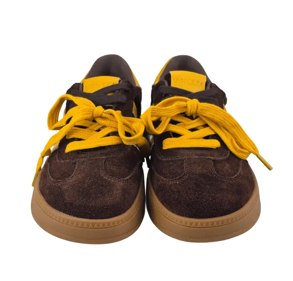 Sneakersy damskie VINCEZA 79651 skóra - zdjęcie 5
