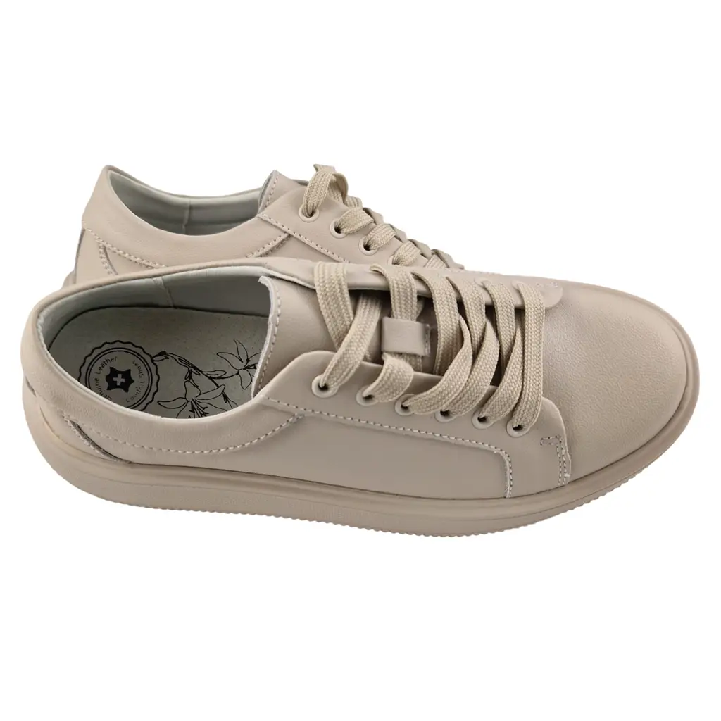 Sneakersy skórzane ESTETIC EV8181 - zdjęcie 4