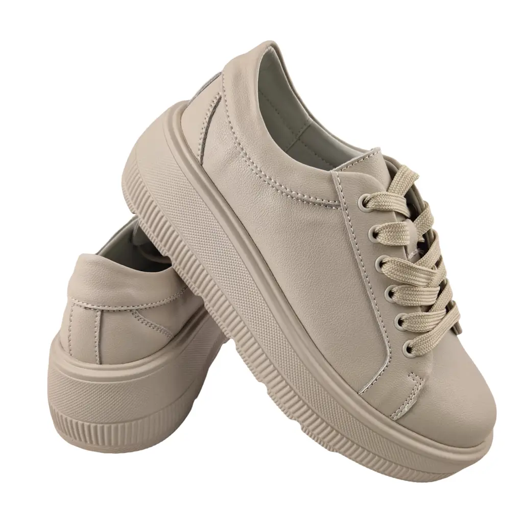 Sneakersy skórzane ESTETIC EV8181 - zdjęcie 5