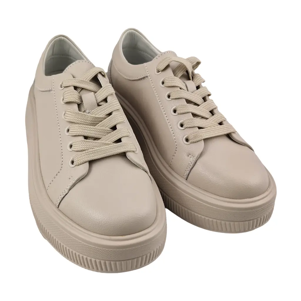 Sneakersy skórzane ESTETIC EV8181 - zdjęcie 6