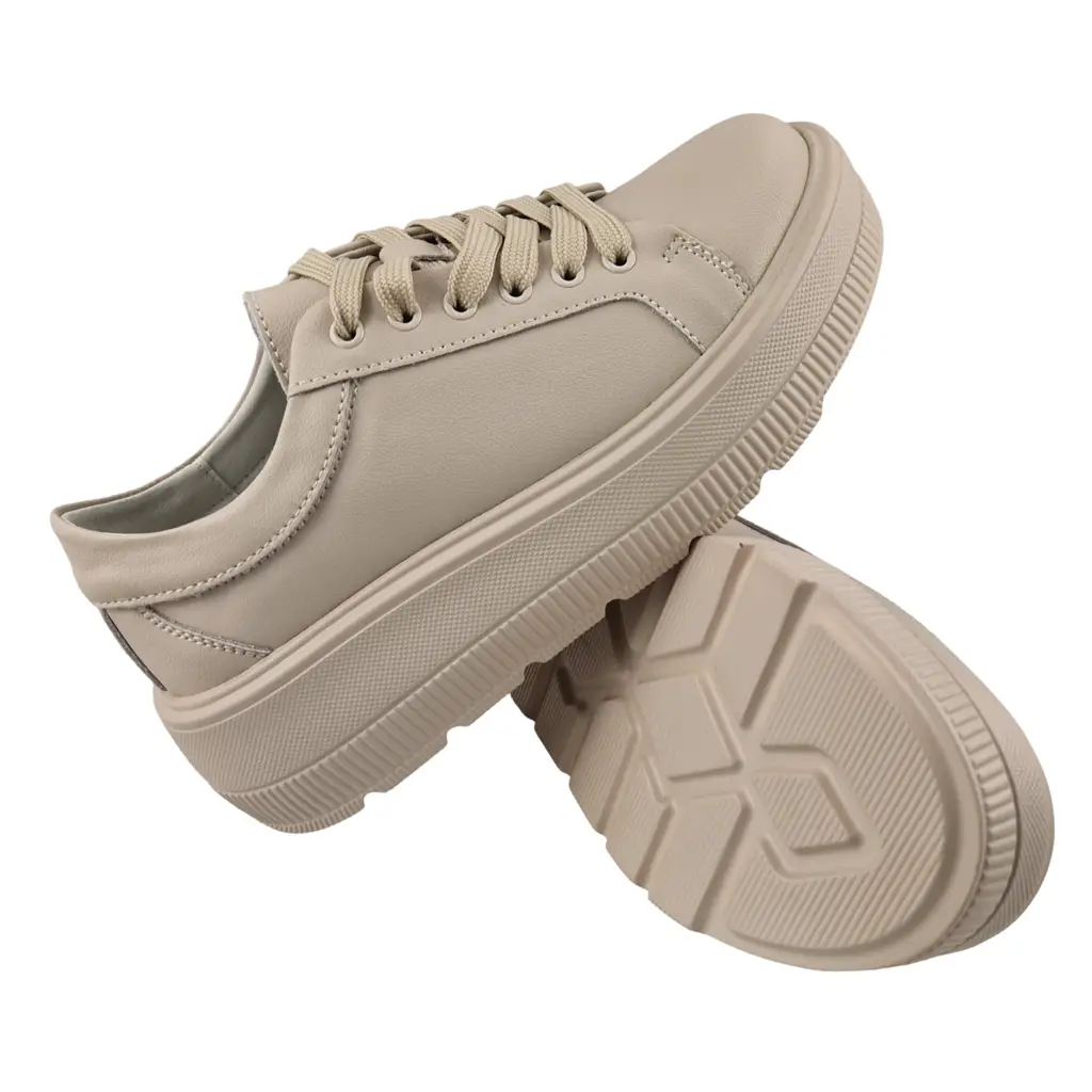 Sneakersy skórzane ESTETIC EV8181 - zdjęcie 7