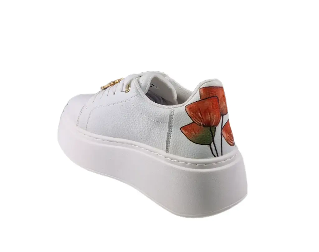 Sneakersy skórzane VINCEZA 89100 skóra - zdjęcie 4