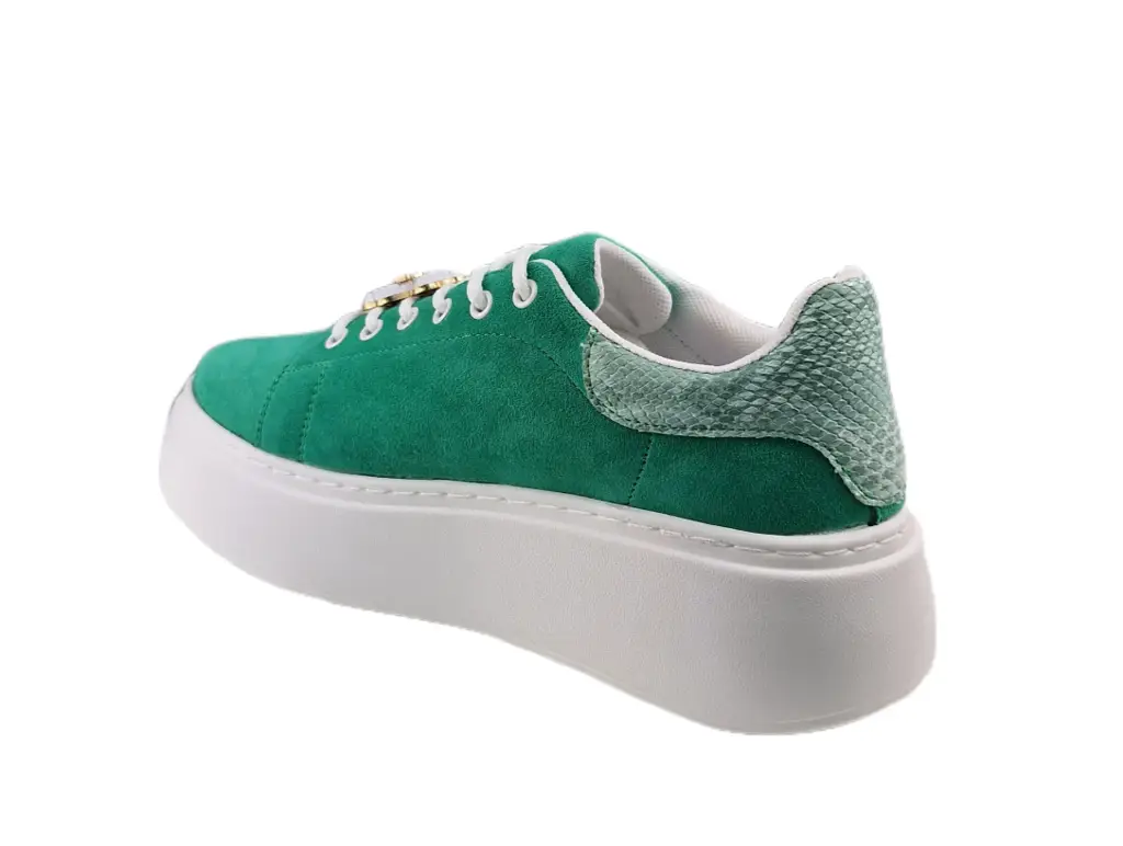 Sneakersy skórzane VINCEZA 89104 skóra - zdjęcie 3