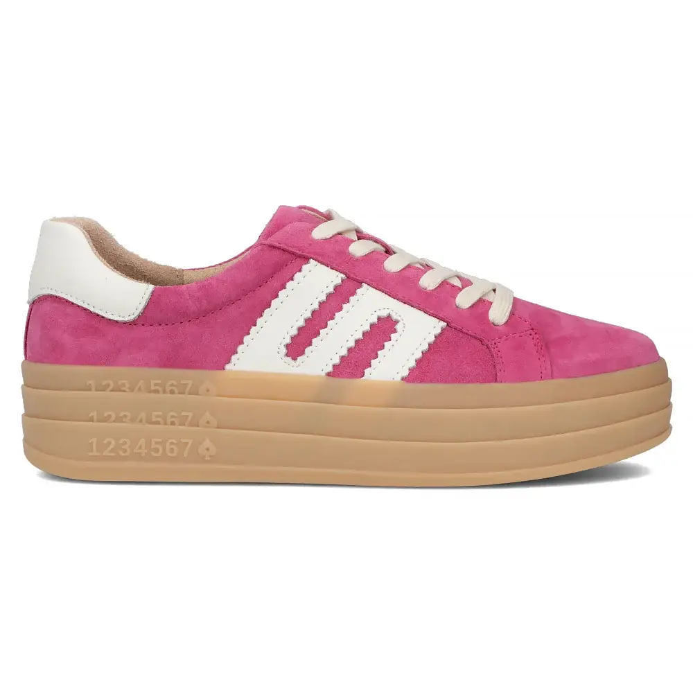 Zamszowy sneakers FILIPPO DP6744 - zdjęcie 7