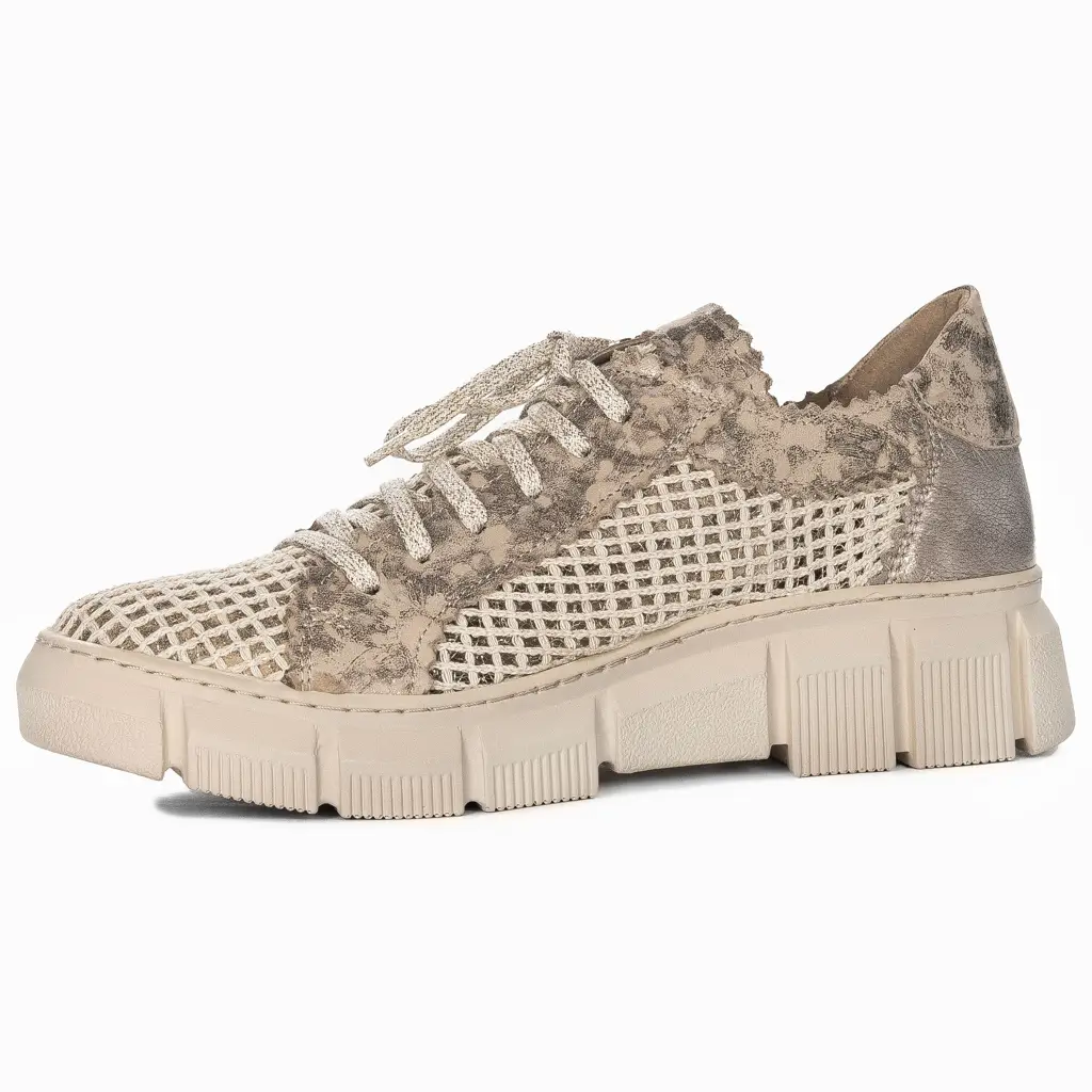 Złote sneakrsy MACIEJKA 05850-25/00-1 - zdjęcie 4