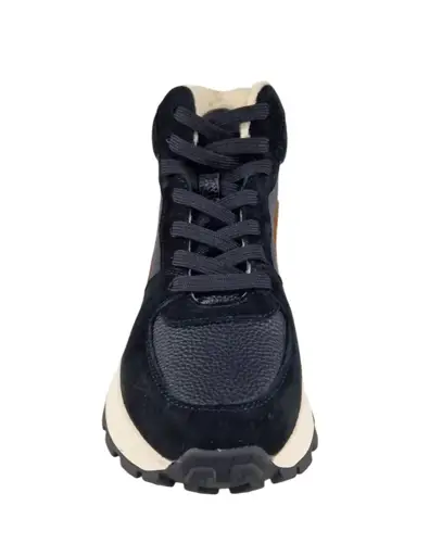 Ocieplane Sneakersy VINCEZA 95355 skóra - zdjęcie 2