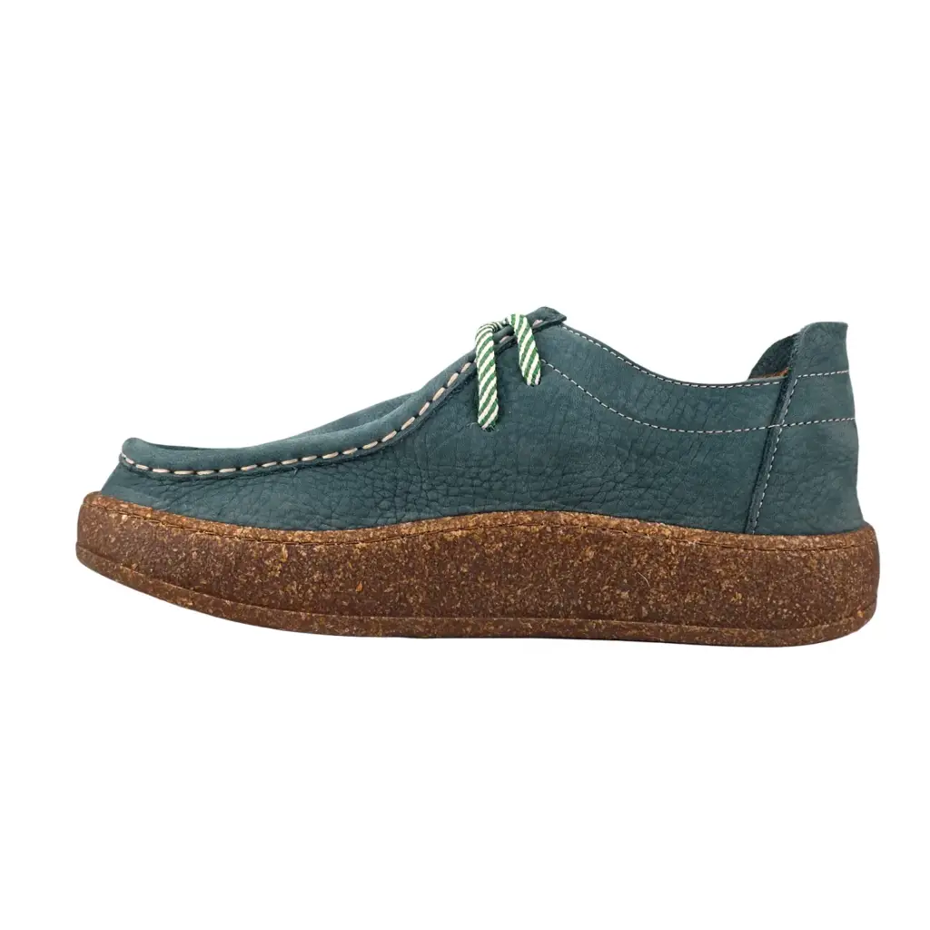 Półbuty skórzane RAVINI 241094 nubuck - zdjęcie 2