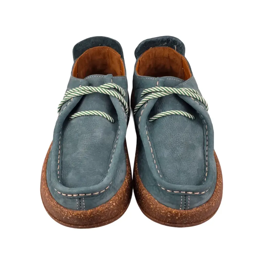 Półbuty skórzane RAVINI 241094 nubuck - zdjęcie 4